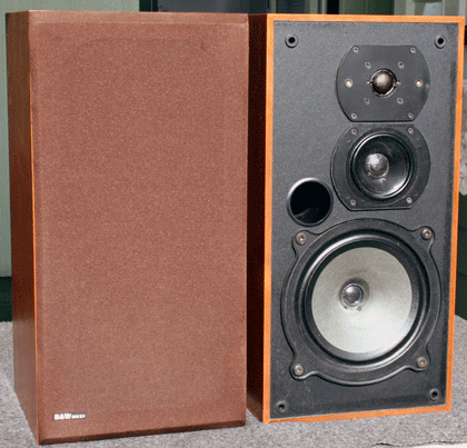 b&w old speakers