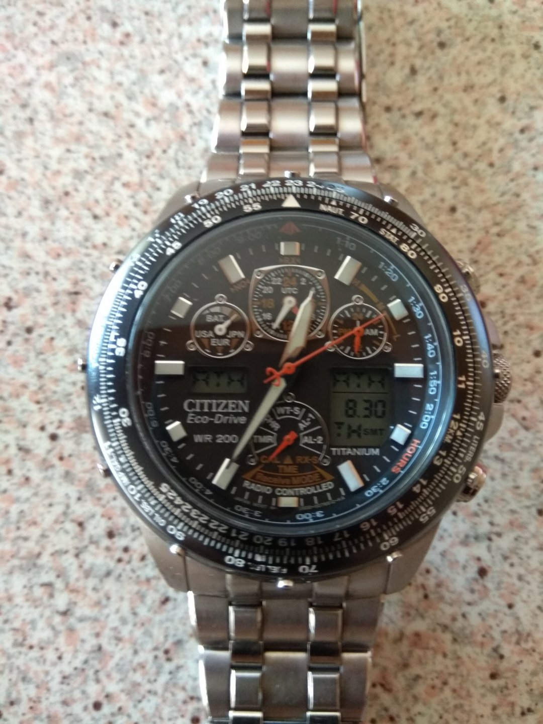 citizen promaster skyhawk titanium