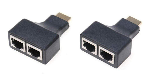 2 X HDMI to Ethernet Adapter HDMI Male to 2 Dual RJ45.png