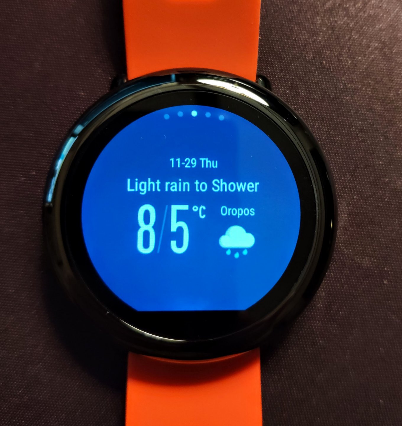 xiaomi smart watch amazfit