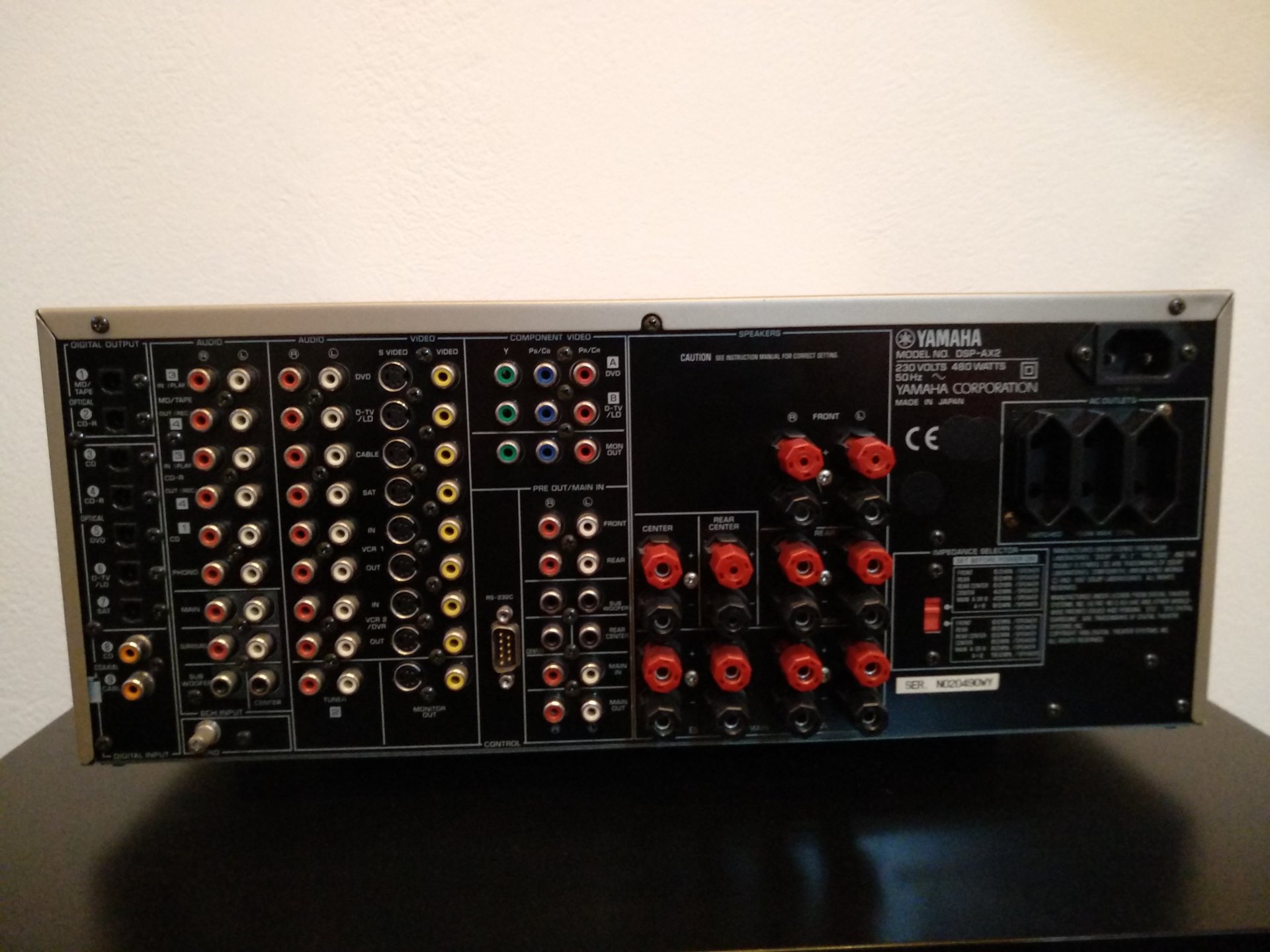 Yamaha DSPAX2 AVsite