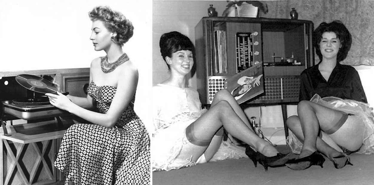 Retro mother teacher girlfriend