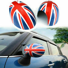 Image result for mini side mirrors british flag