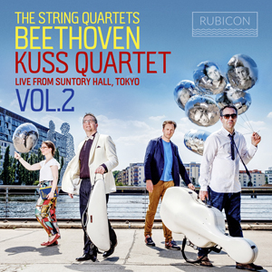 Kuss Quartet - Beethoven The String Quartets, Live from Suntory Hall, Tokyo, Vol. 2 (2020).jpg