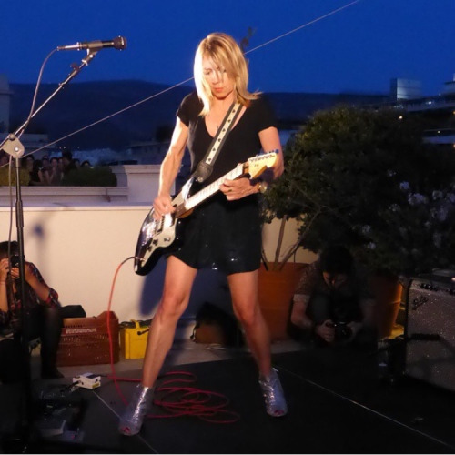 kim gordon In benaki museum Athens, Greece.jpg