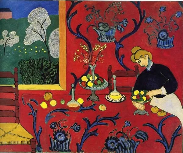 Καλό βράδυ.....με Henri Matisse, Αρμονία σε κόκκινο (1908).jpg