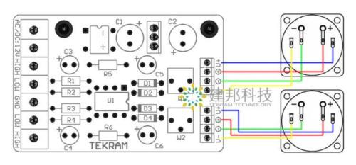 NEW-VU-meter-driver-board-TA7318P-Dual-channel-Stereo-module-Upgraded-version