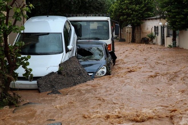 Κακοκαιρία στην Κρήτη