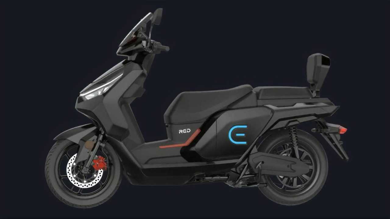 RedE 2Go Electric Scooter Left Side