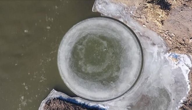 Δίσκος πάγου στην Κίνα
